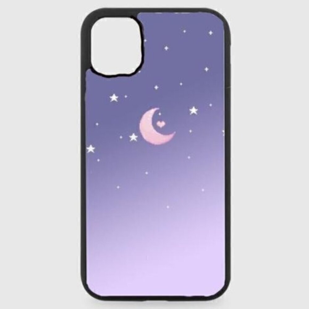 Kawaii starry night phone case